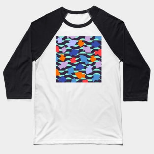 Colorful fish Baseball T-Shirt